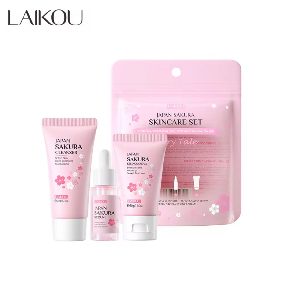 Ensemble 3 pièces pour visage