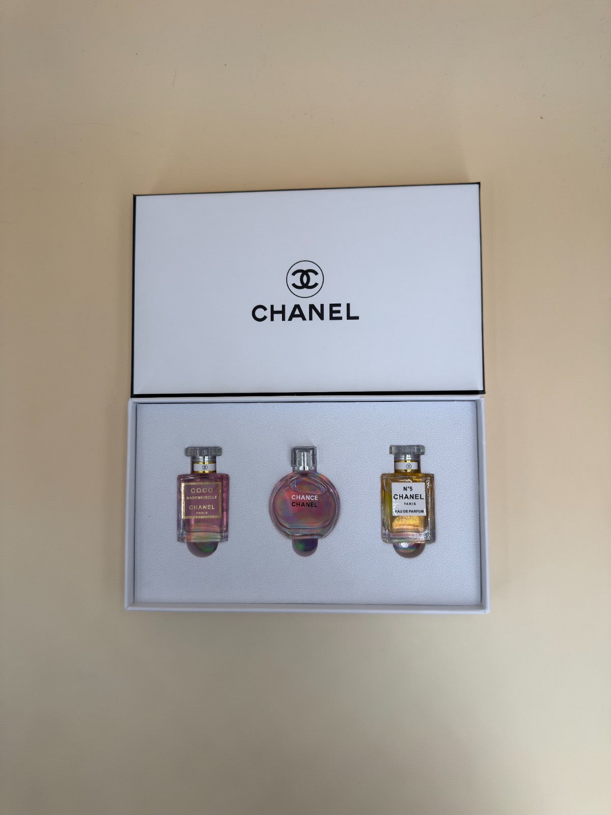 Coffret de 3 parfums Chanel