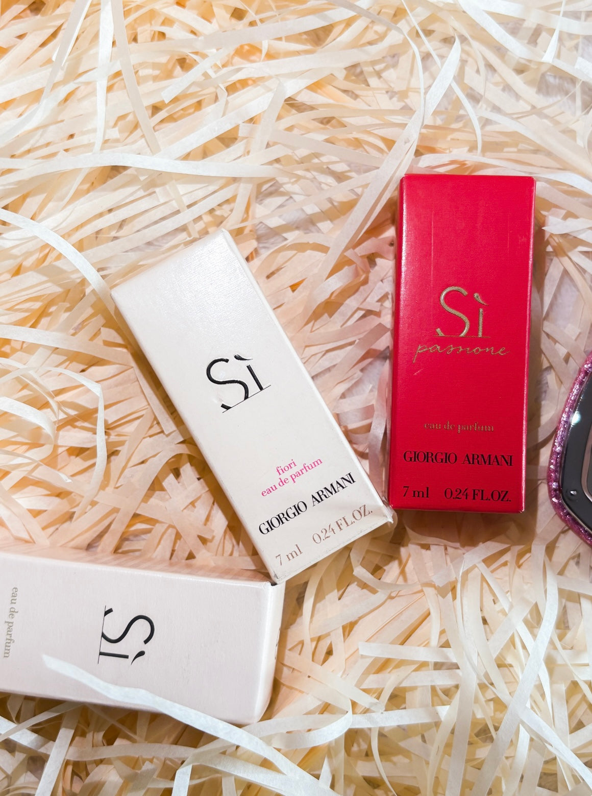 Coffret de 3 mini parfums Armani Sì