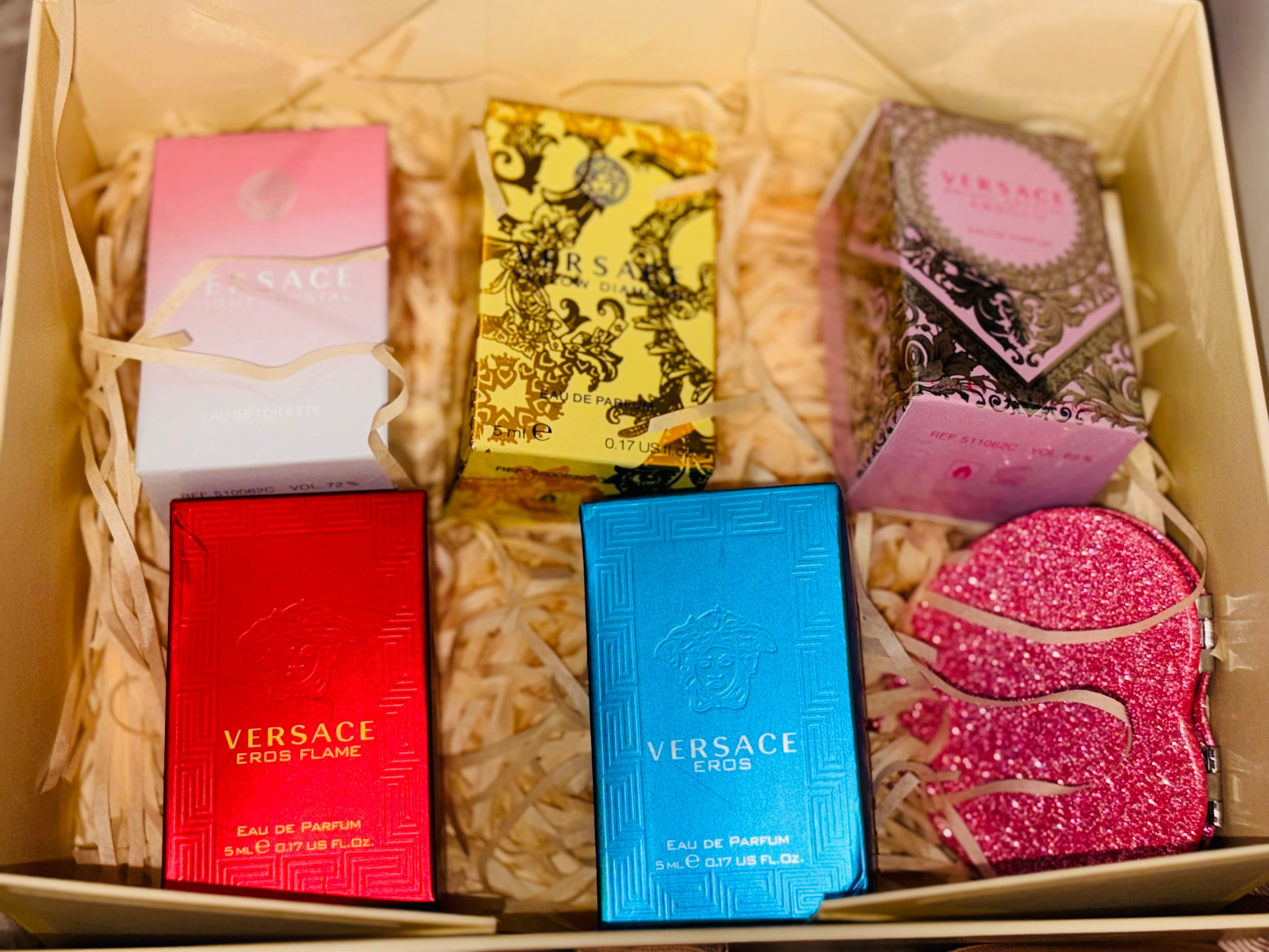 Coffret de 5 minis parfum Versace